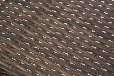 "Прованс" столик журнальный из ротанга, цвет коричневый