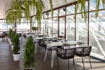 "Руссо" обеденный стол из HPL 150х80см, цвет молочный